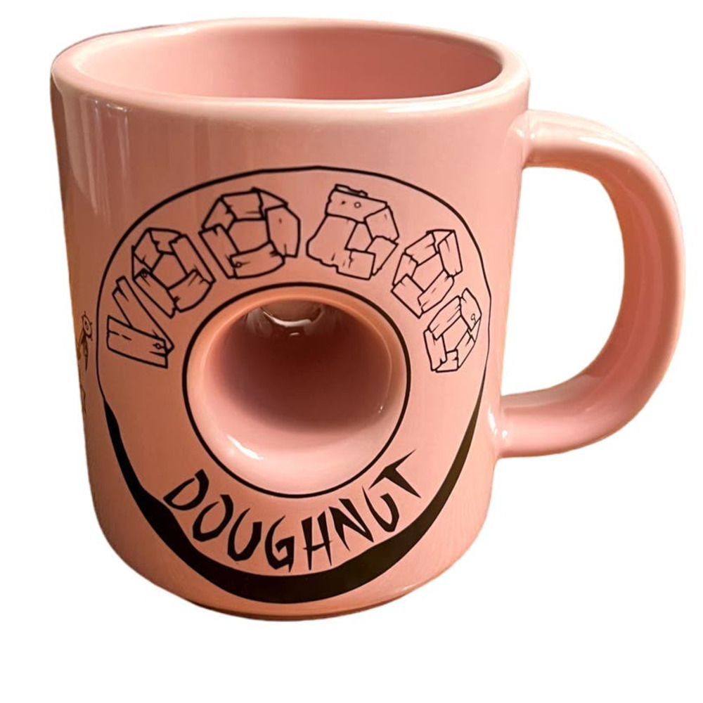 Vodoo Donut Collector's Mug "The Magic Is In The Hole"